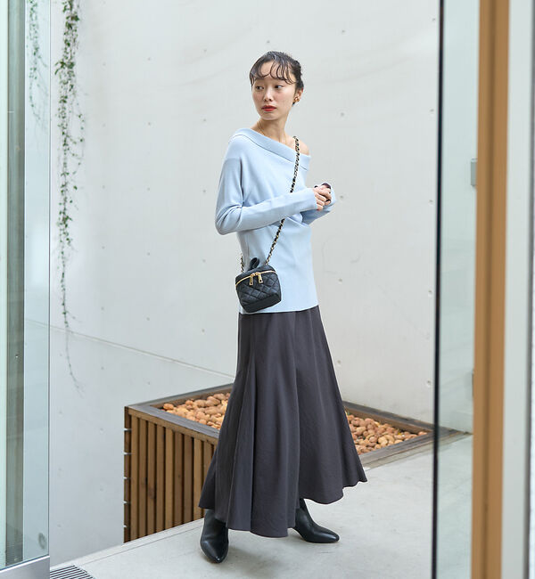 Rouge vif「オフショルレディニットプルオバー」|ニット・セーター|