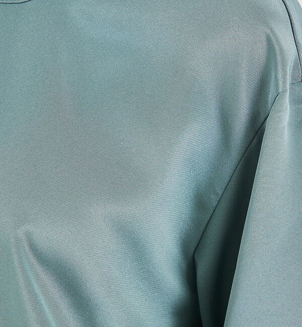 qualite「ストレッチデシンTブラウス」|シャツ・ブラウス|