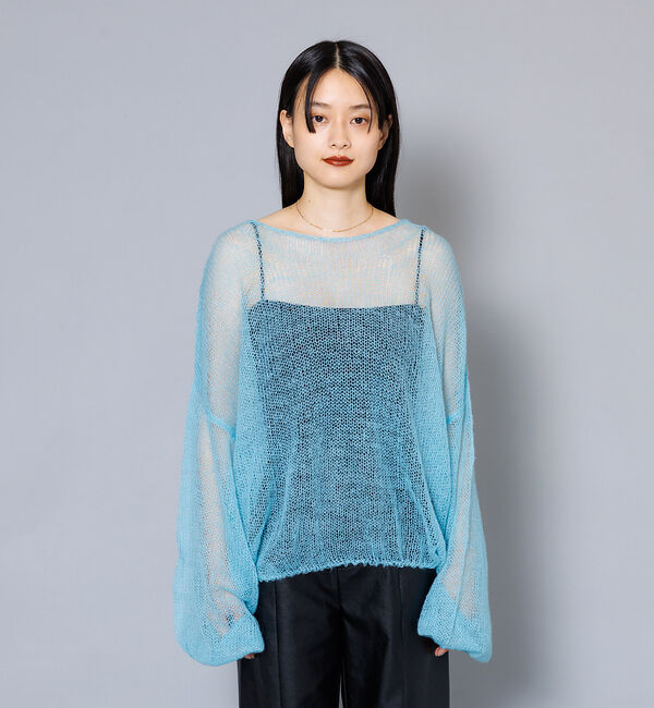 NOMINE「【iocus】袖ボリュームルーズニット」|ニット・セーター|