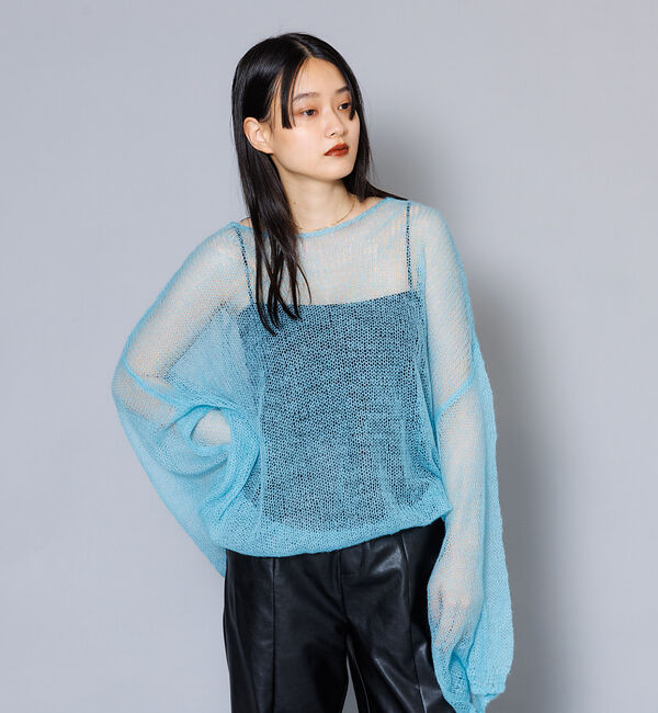 NOMINE「【iocus】袖ボリュームルーズニット」|ニット・セーター|