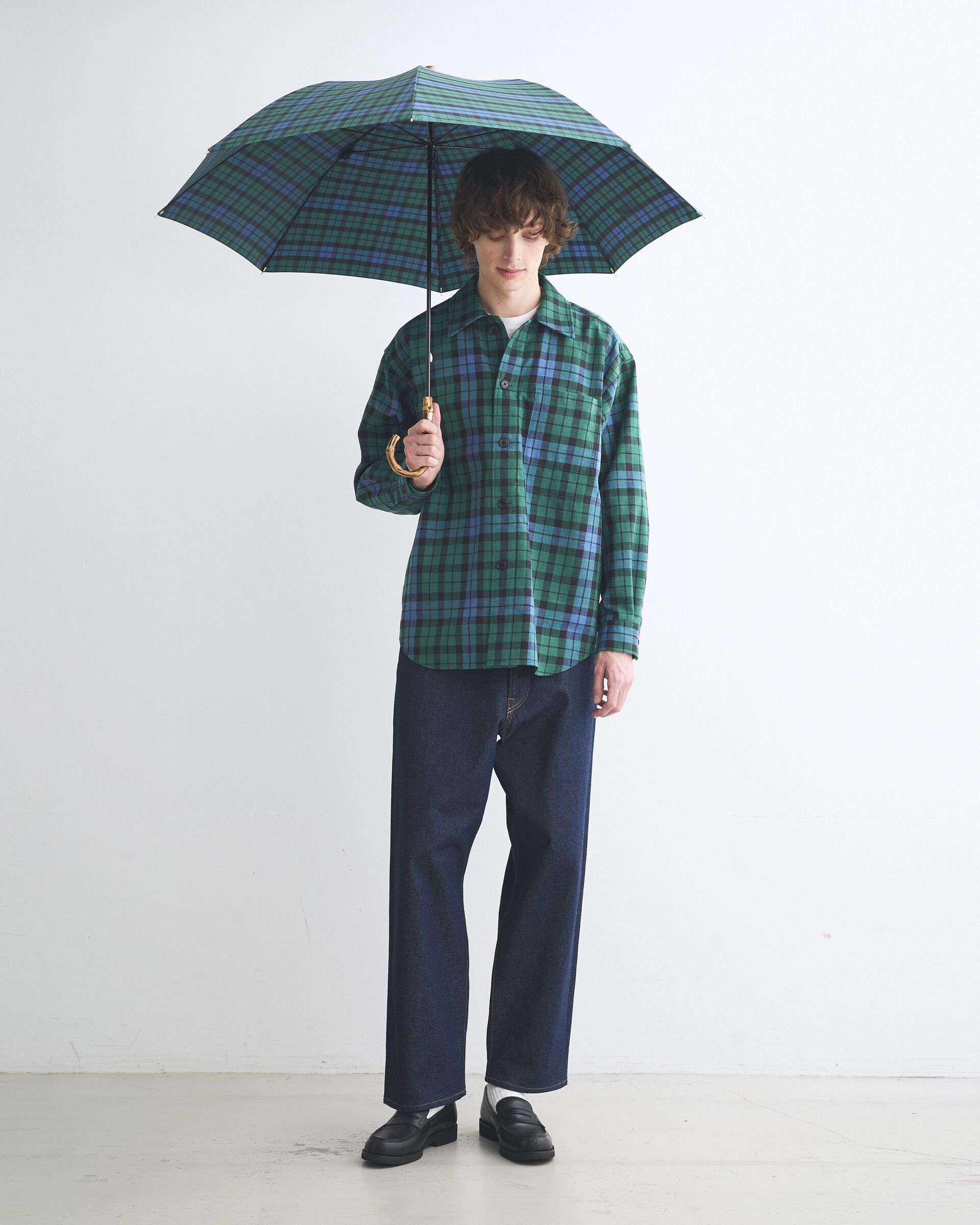 Traditional Weatherwear「【軽量】UMBRELLA BAMBOO LITE」|傘|
