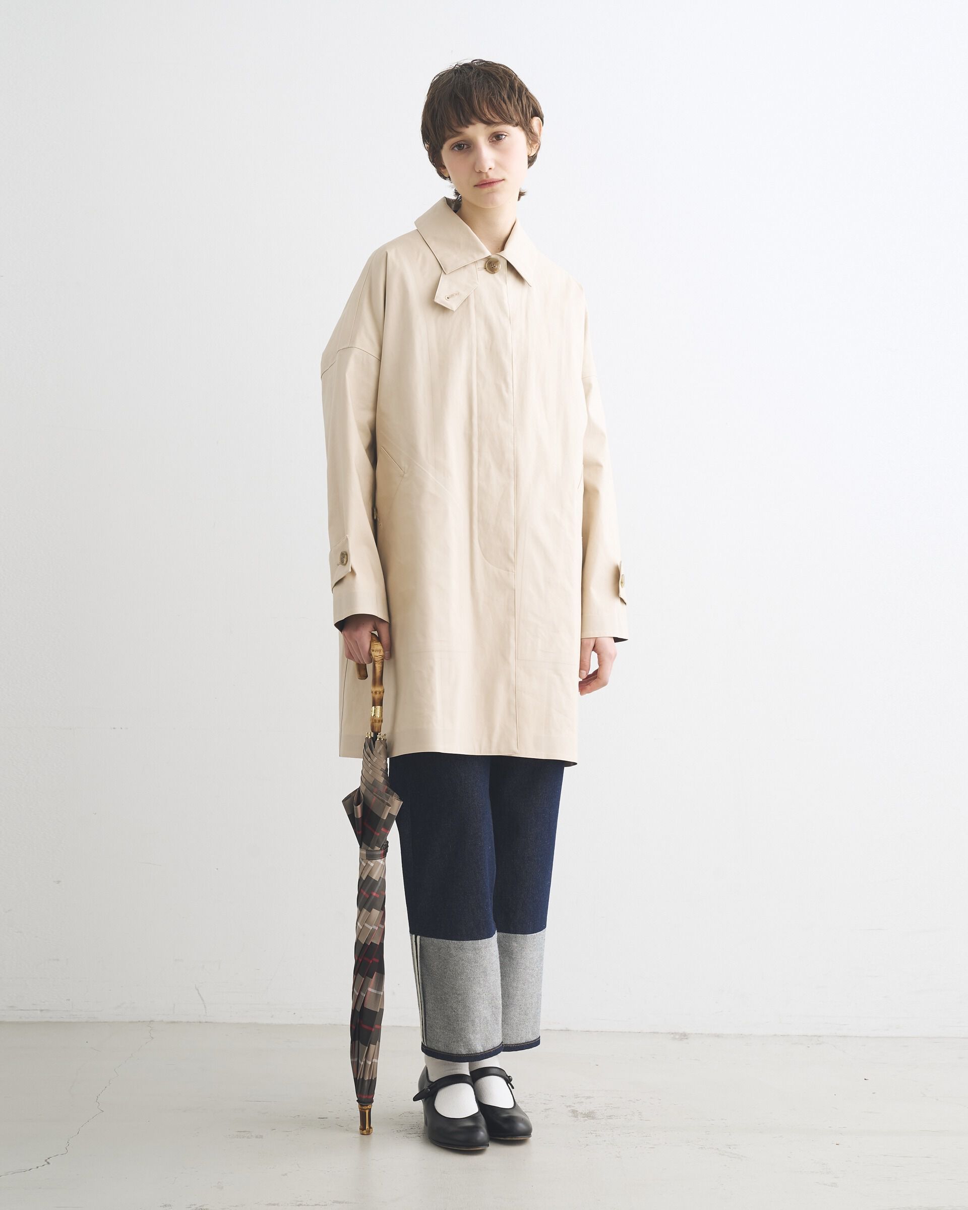Traditional Weatherwear「【軽量】UMBRELLA BAMBOO LITE」|傘|