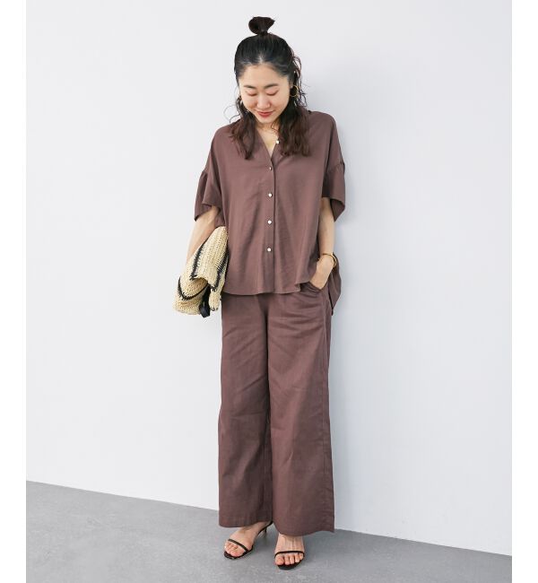  「《お気に入り急上昇！！》ヴィンテージライクフレアスリーブブラウス」|シャツ・ブラウス|