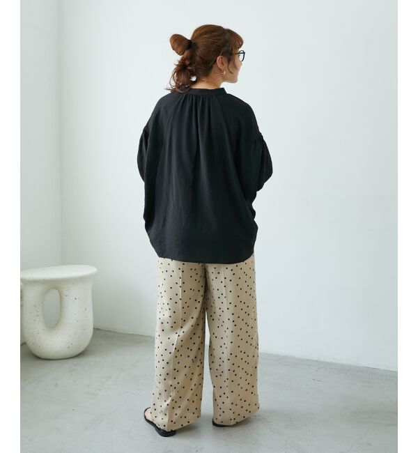  「《お気に入り急上昇！！》ヴィンテージライクフレアスリーブブラウス」|シャツ・ブラウス|