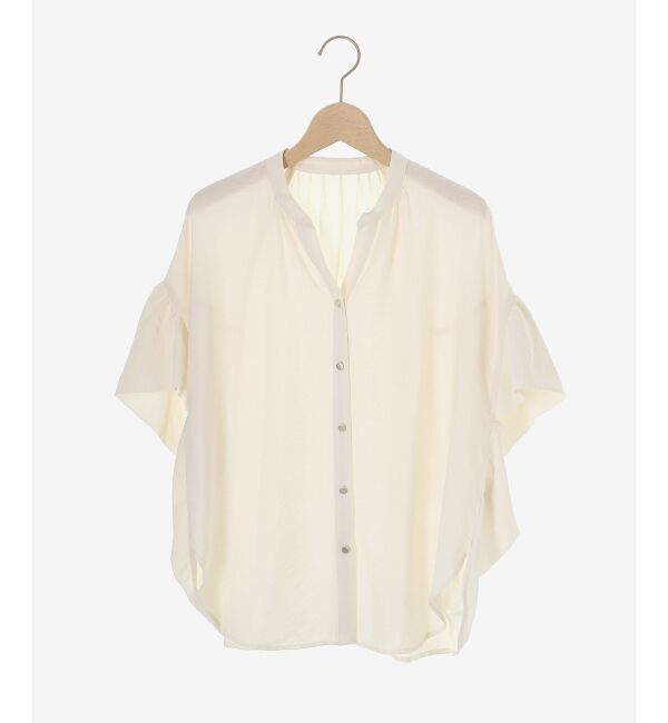  「《お気に入り急上昇！！》ヴィンテージライクフレアスリーブブラウス」|シャツ・ブラウス|