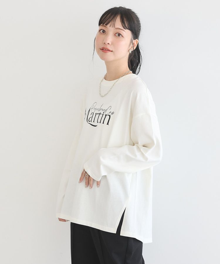 earth music&ecology「グラフィックロンT」|Tシャツ・カットソー|