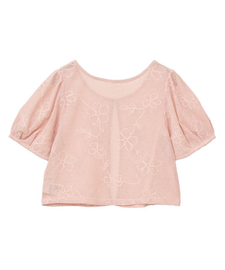 earth music&ecology「フラワーコード刺繍カーディガン」|カーディガン|