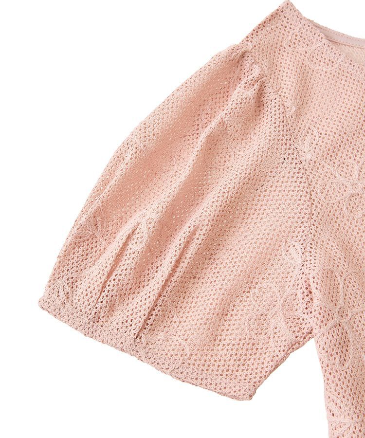 earth music&ecology「フラワーコード刺繍カーディガン」|カーディガン|