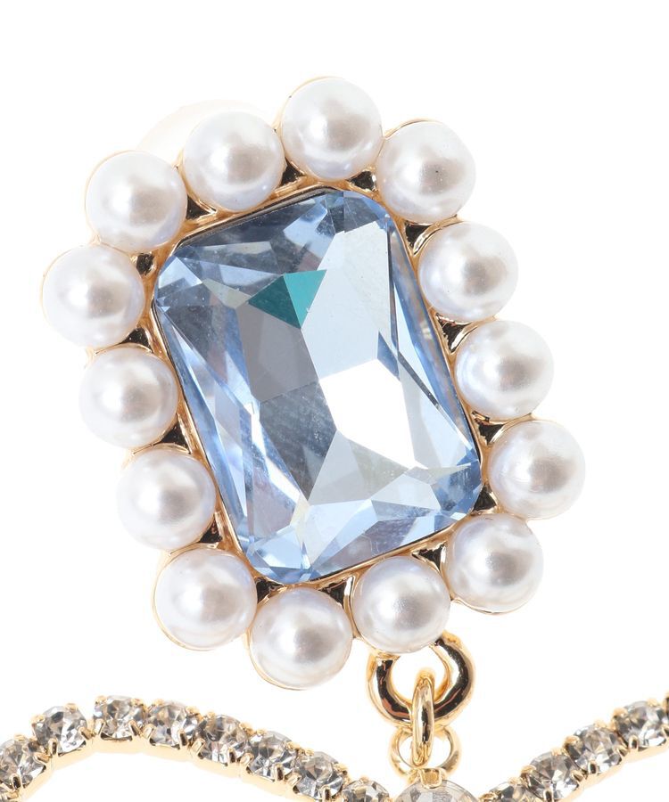 Maison de FLEUR「パールビジューイヤリング」|イヤリング|