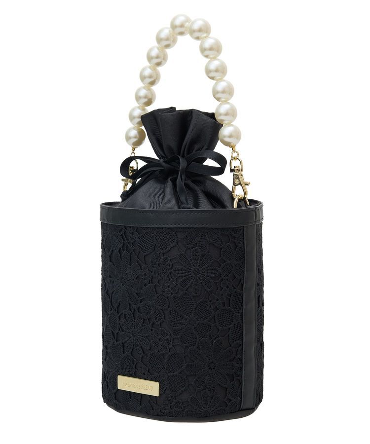Maison de FLEUR「EC限定フラワーレース2Wayバケツ型バッグ」|ショルダー・メッセンジャー|