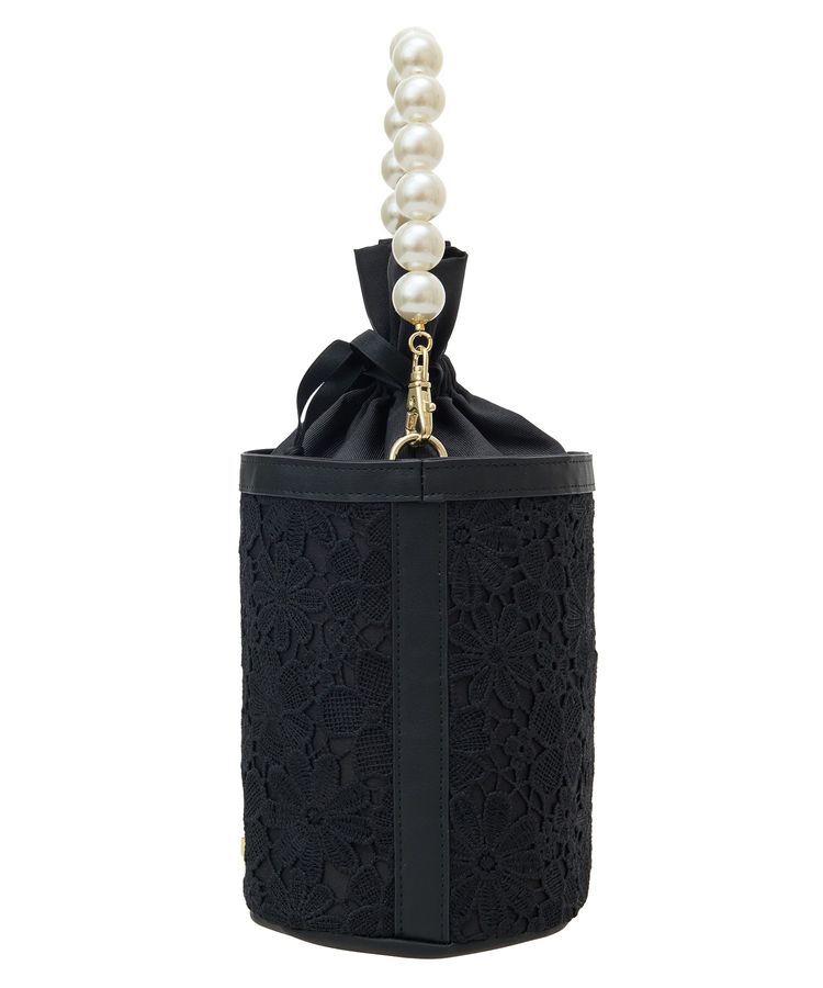 Maison de FLEUR「EC限定フラワーレース2Wayバケツ型バッグ」|ショルダー・メッセンジャー|