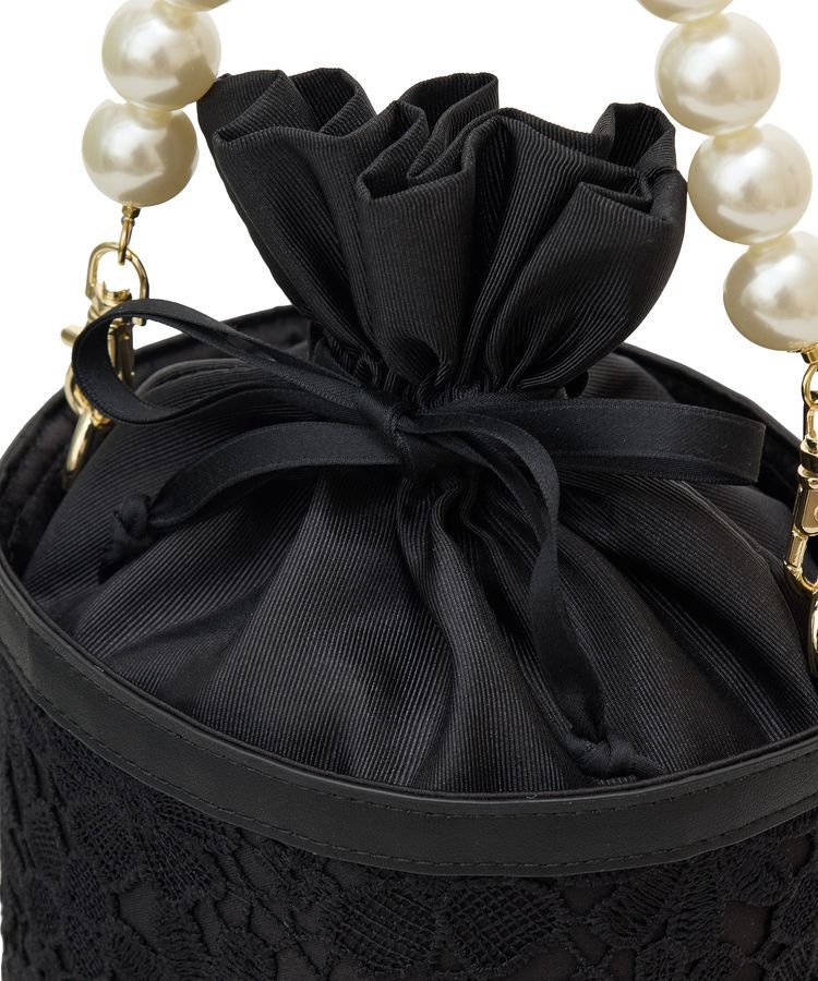 Maison de FLEUR「EC限定フラワーレース2Wayバケツ型バッグ」|ショルダー・メッセンジャー|