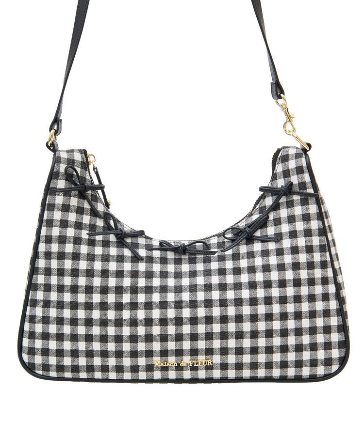 Maison de FLEUR「ナローリボンショルダーバッグ」|ショルダー・メッセンジャー|