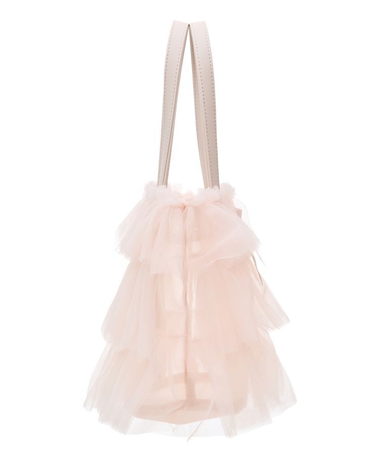 Maison de FLEUR「コットンキャンディフリルトートバッグ」|トートバッグ|