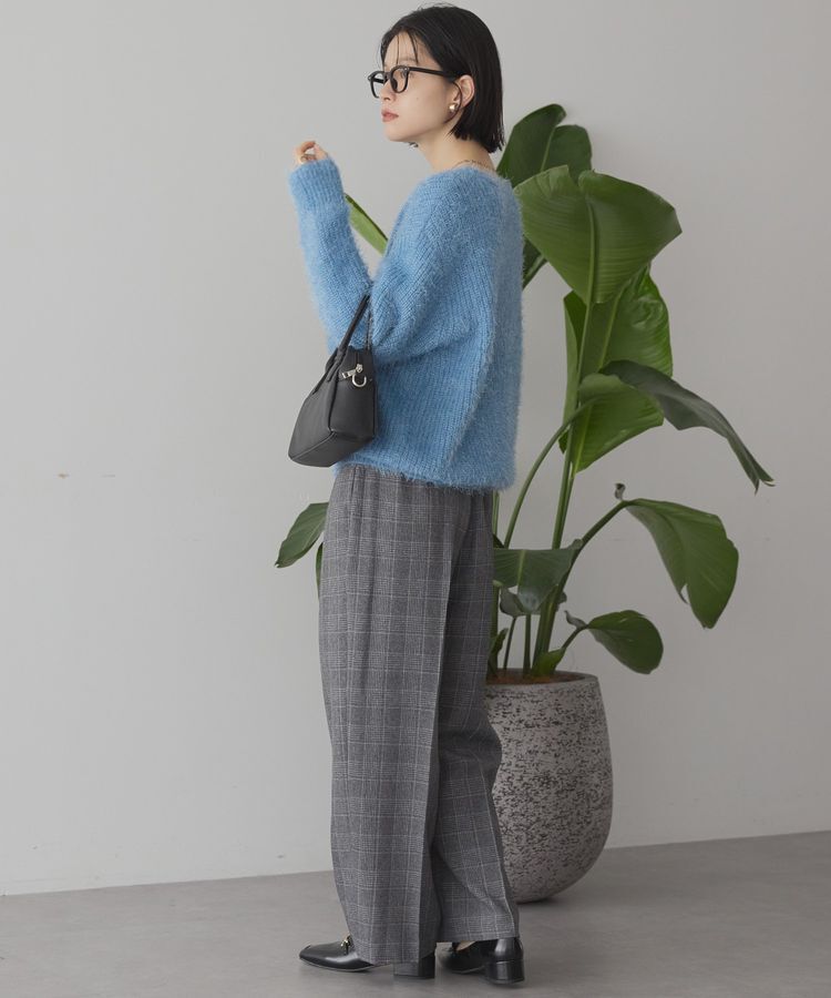 AMERICAN HOLIC「【WEB限定】フェザーゆるニットプルオーバー」|ニット・セーター|