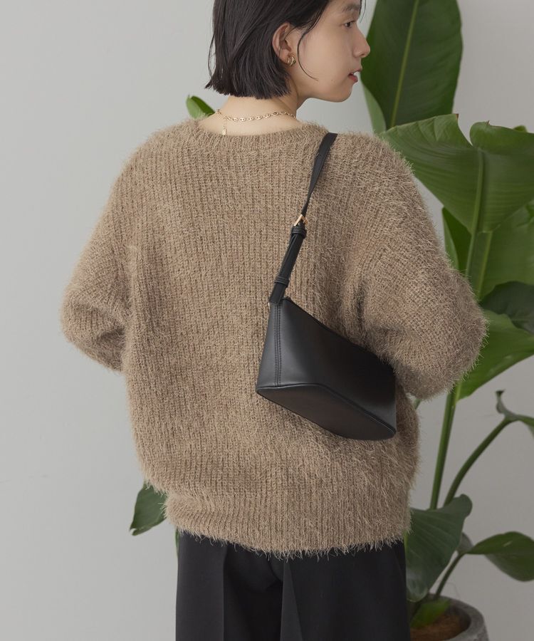 AMERICAN HOLIC「【WEB限定】フェザーゆるニットプルオーバー」|ニット・セーター|