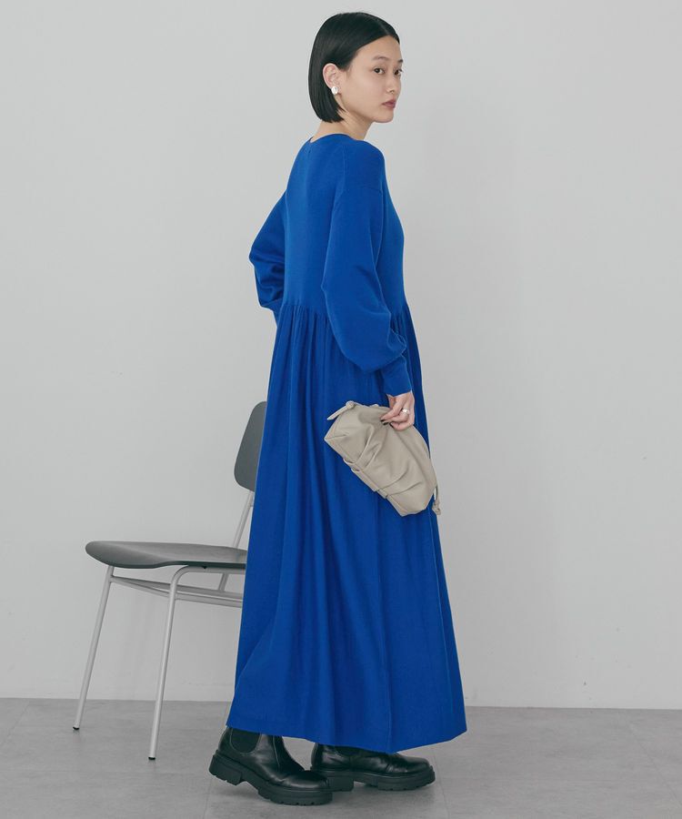 AMERICAN HOLIC「【WEB限定】バイパチティアードニットワンピース＜静電気軽減＞」|ワンピース|