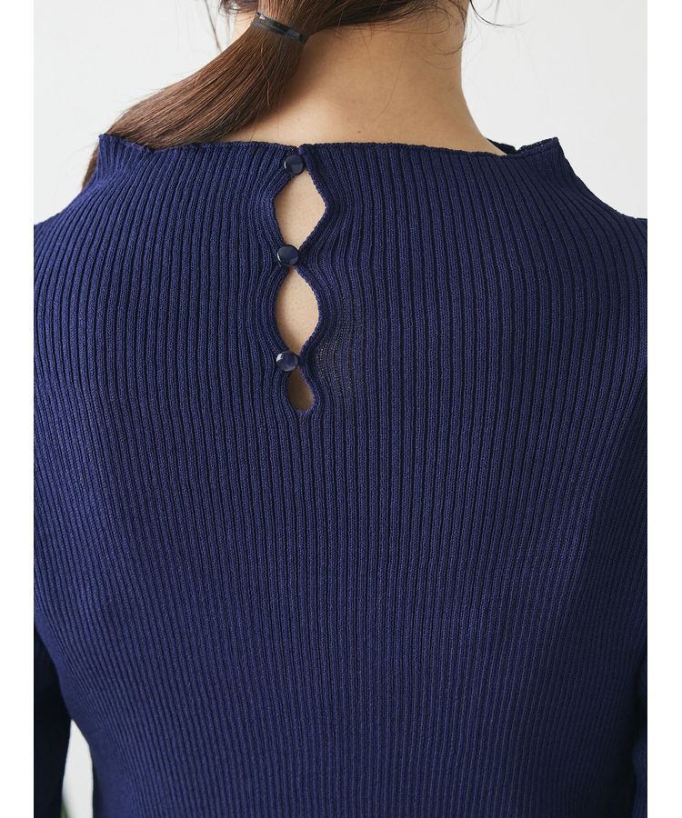 AnriettMusee「リブニットドッキングワンピース」|ワンピース|