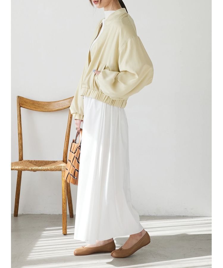 AnriettMusee「リブニットドッキングワンピース」|ワンピース|