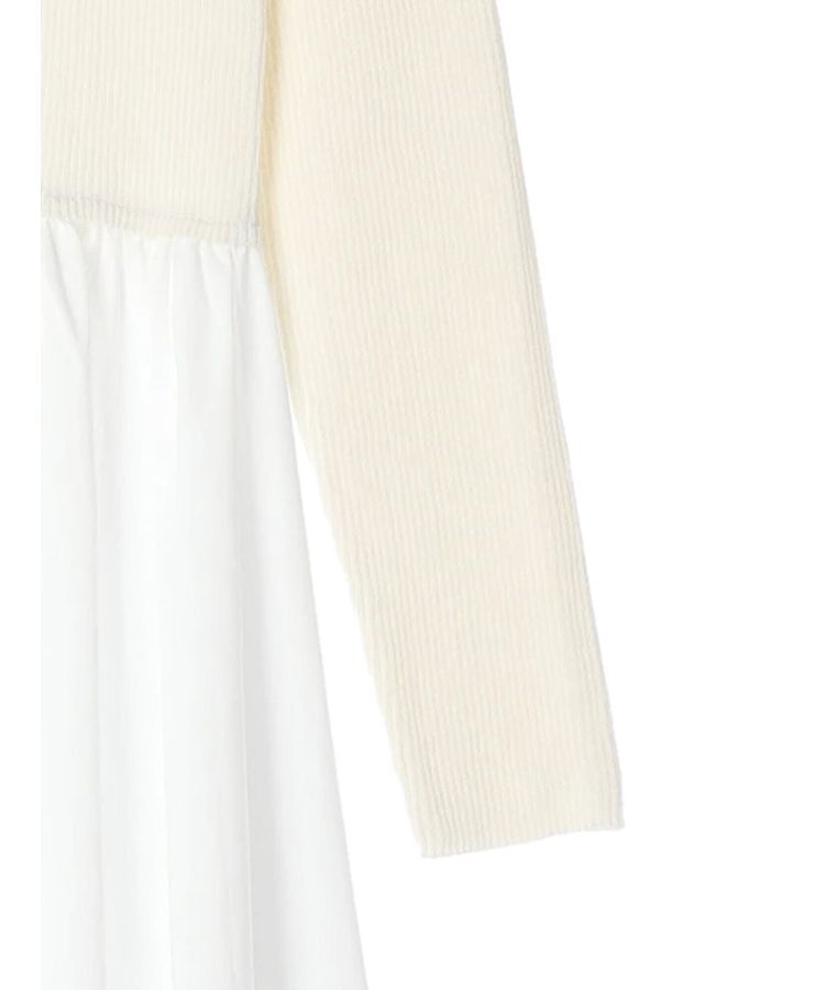 AnriettMusee「リブニットドッキングワンピース」|ワンピース|