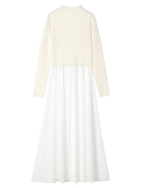 AnriettMusee「リブニットドッキングワンピース」|ワンピース|