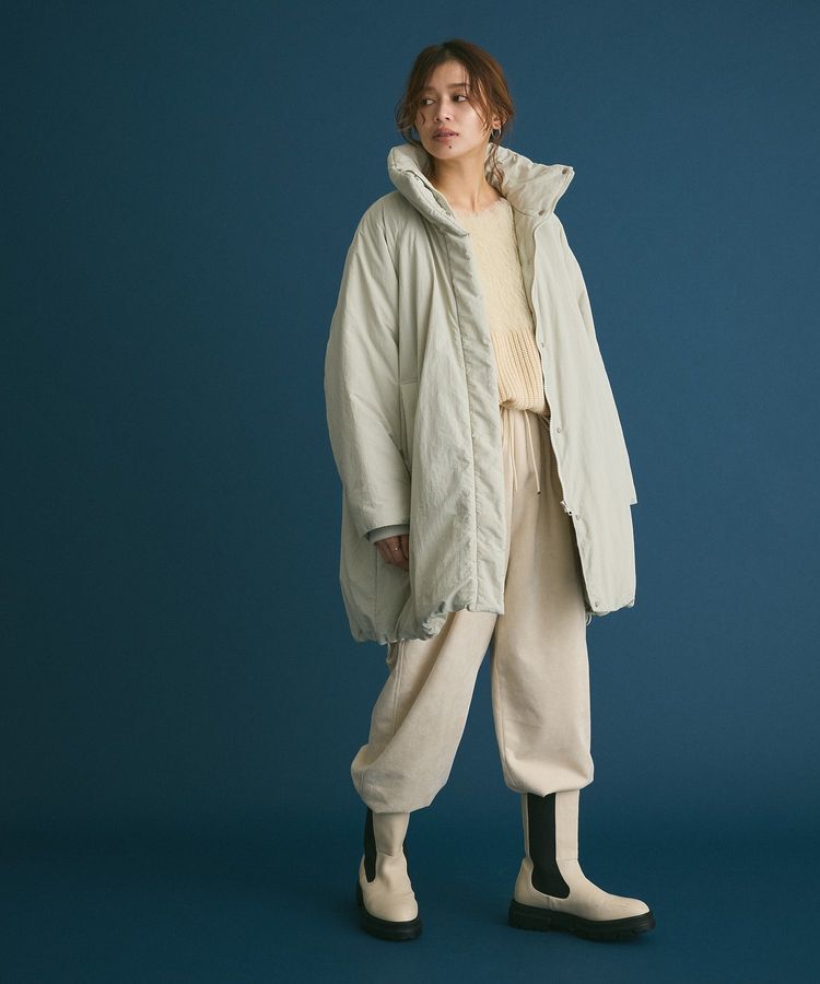 Green Parks「シームレス中綿ドロストコート」|その他|