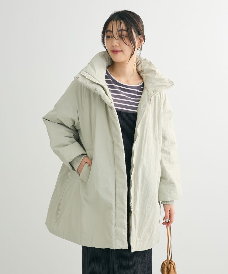 Green Parks「シームレス中綿ドロストコート」|その他|