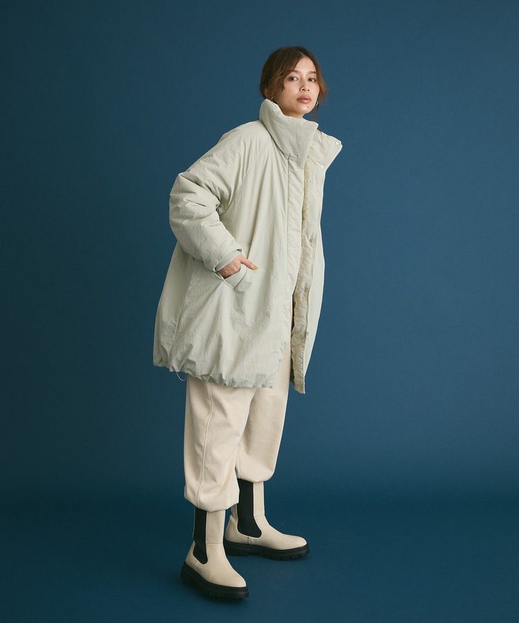 Green Parks「シームレス中綿ドロストコート」|その他|