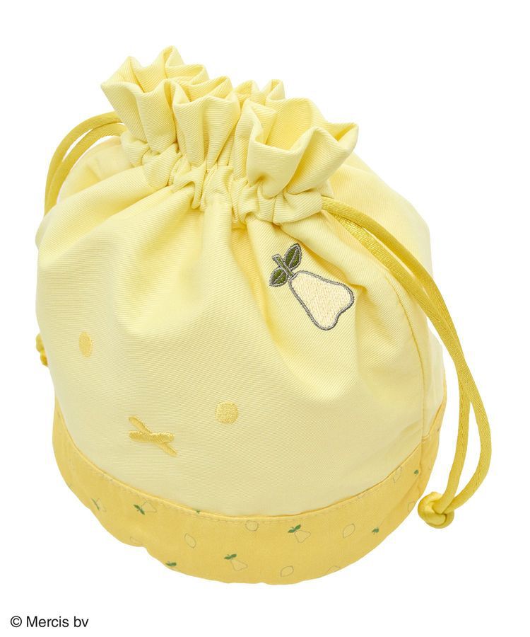 Green Parks「miffy/フルーツプリントきんちゃくBag」|ポーチ|