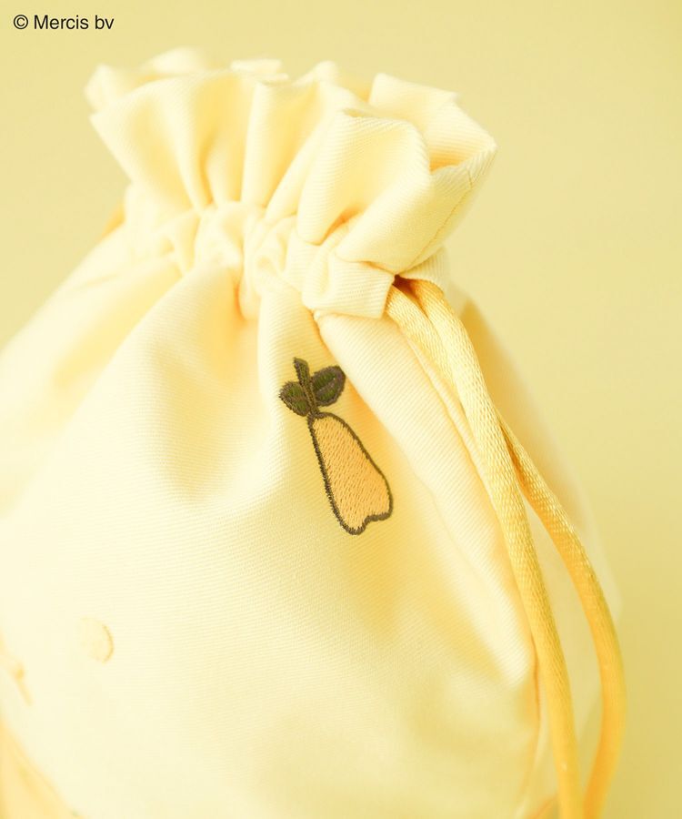 Green Parks「miffy/フルーツプリントきんちゃくBag」|ポーチ|