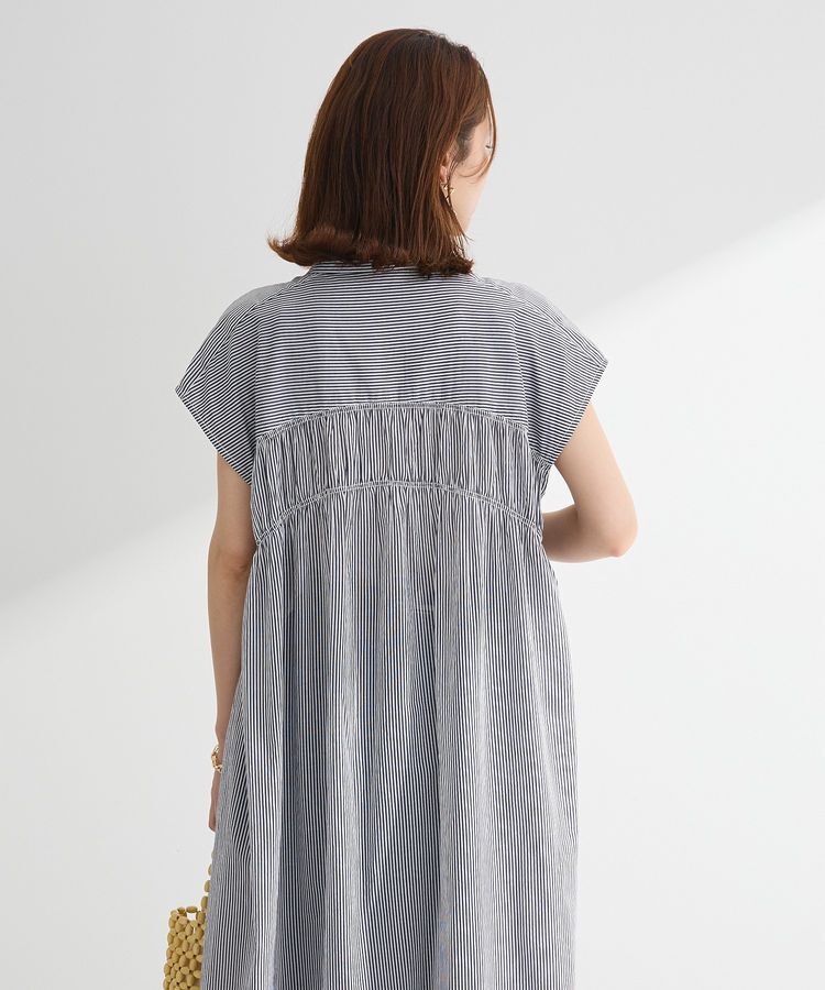 Green Parks「インド綿 シャーリングワンピース」|ワンピース|