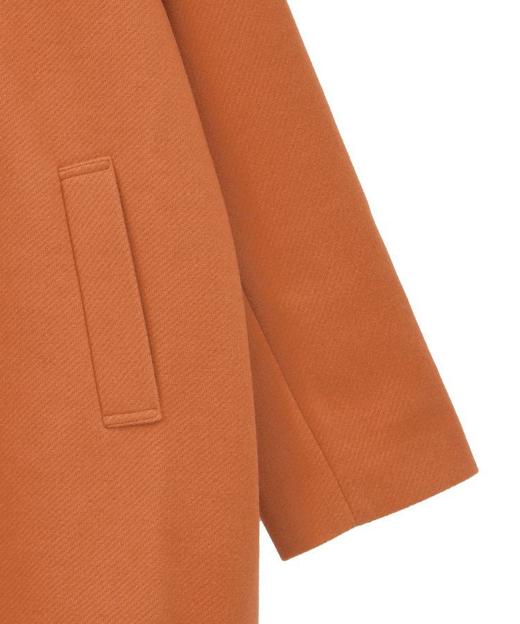 Green Parks「2wayフード取り外しAラインコート」|ノーカラーコート|