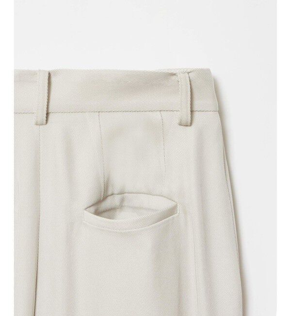 LOULOU WILLOUGHBY「【LOULOU WILLOUGHBY】ヘビーツイルタックパンツ」|チノ|