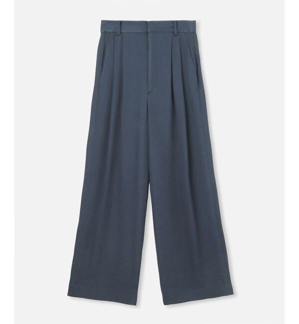 LOULOU WILLOUGHBY「【LOULOU WILLOUGHBY】ヘビーツイルタックパンツ」|チノ|