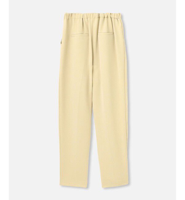 allureville「ダブルクロスタックテーパードパンツ」|チノ|