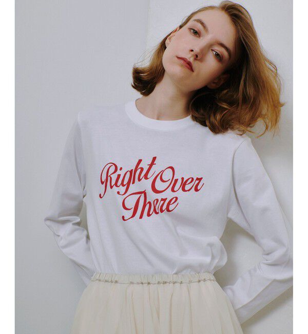 allureville「カリグラフィーロゴロンTEE」|Tシャツ・カットソー|