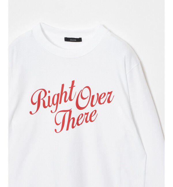 allureville「カリグラフィーロゴロンTEE」|Tシャツ・カットソー|