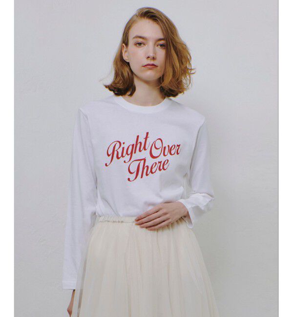 allureville「カリグラフィーロゴロンTEE」|Tシャツ・カットソー|