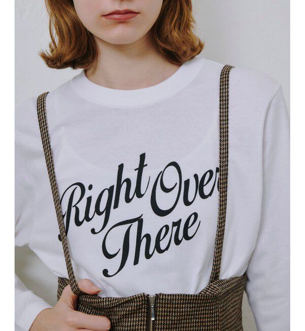 allureville「カリグラフィーロゴロンTEE」|Tシャツ・カットソー|