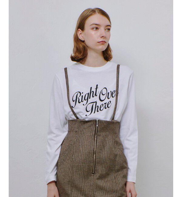 allureville「カリグラフィーロゴロンTEE」|Tシャツ・カットソー|