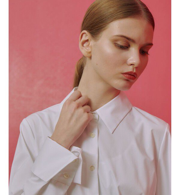LOULOU WILLOUGHBY「【LOULOU WILLOUGHBY】タックシェイプシャツ」|シャツ・ブラウス|