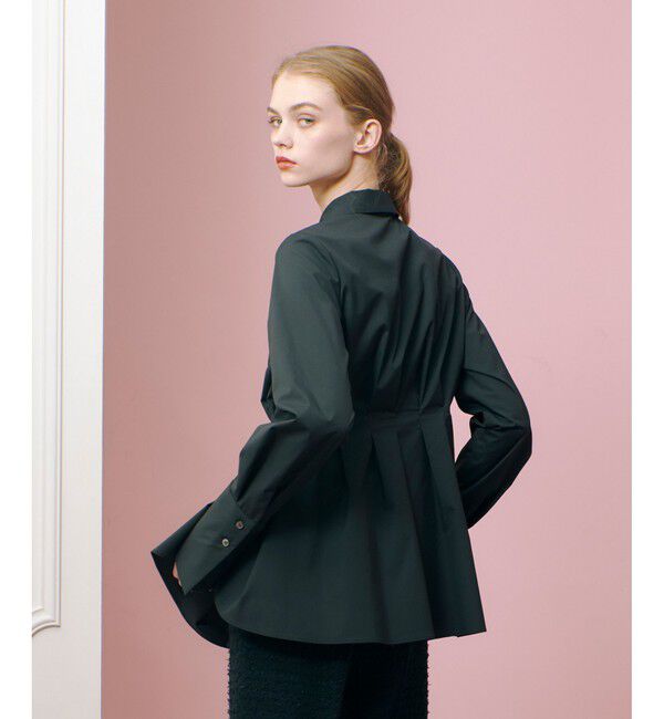 LOULOU WILLOUGHBY「【LOULOU WILLOUGHBY】タックシェイプシャツ」|シャツ・ブラウス|