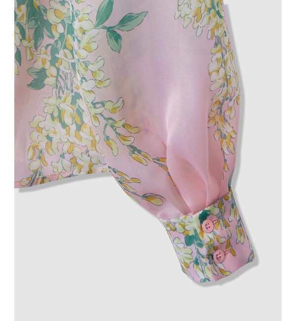 LOULOU WILLOUGHBY「【LOULOU WILLOUGHBY】RATTIオーガンフラワーブラウス」|シャツ・ブラウス|