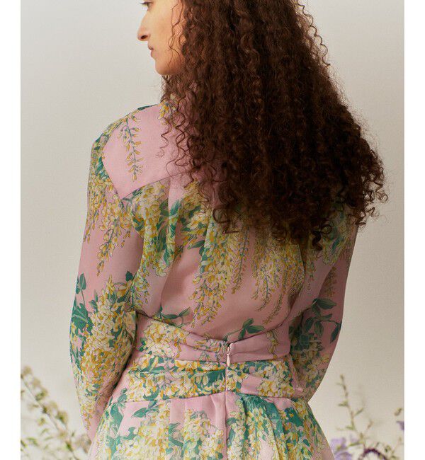 LOULOU WILLOUGHBY「【LOULOU WILLOUGHBY】RATTIオーガンフラワーブラウス」|シャツ・ブラウス|