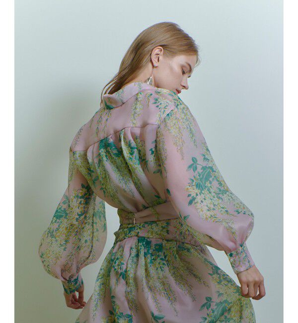 LOULOU WILLOUGHBY「【LOULOU WILLOUGHBY】RATTIオーガンフラワーブラウス」|シャツ・ブラウス|