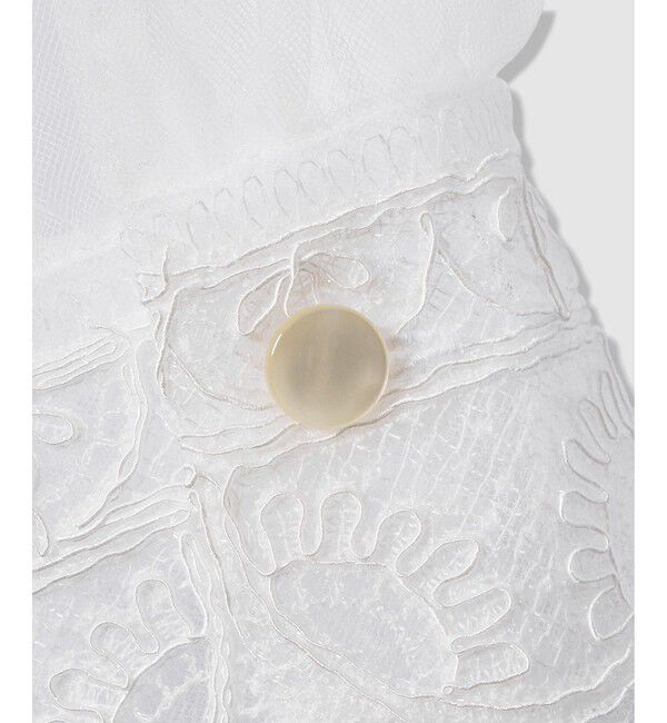 LOULOU WILLOUGHBY「【LOULOU WILLOUGHBY】チュールレースブラウス」|シャツ・ブラウス|