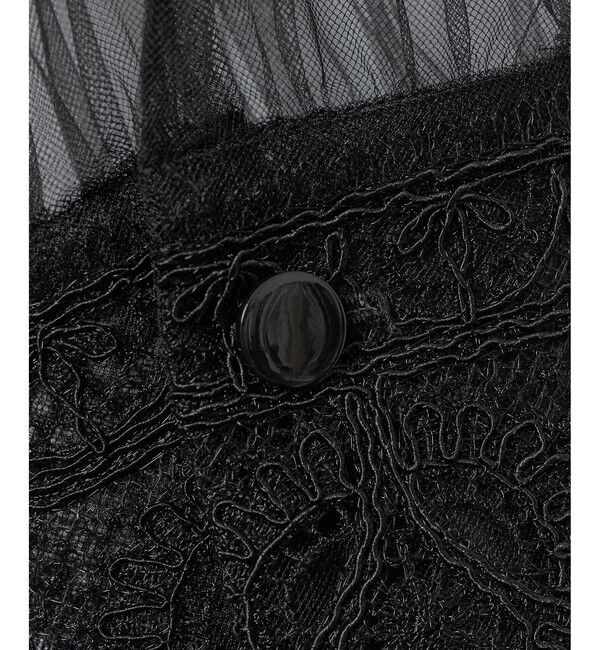 LOULOU WILLOUGHBY「【LOULOU WILLOUGHBY】チュールレースブラウス」|シャツ・ブラウス|