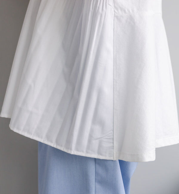  「《リバイバル》【WEB限定/Du noir】フロントプリーツTシャツ」|Tシャツ・カットソー|