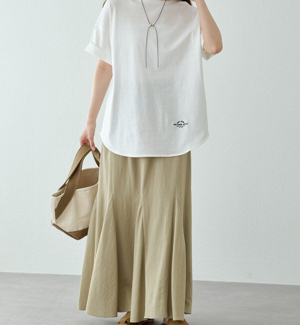  「【汗シミ防止】ワンポイントロゴTシャツ」|Tシャツ・カットソー|