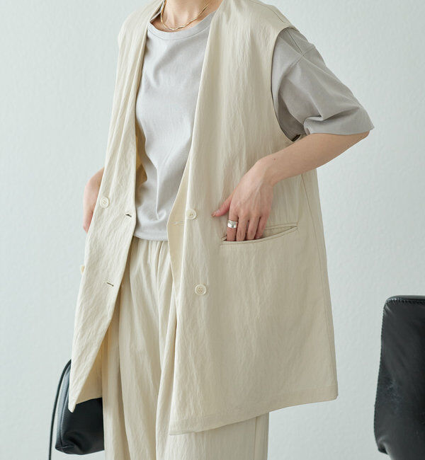  「【汗シミ防止】ワンポイントロゴTシャツ」|Tシャツ・カットソー|